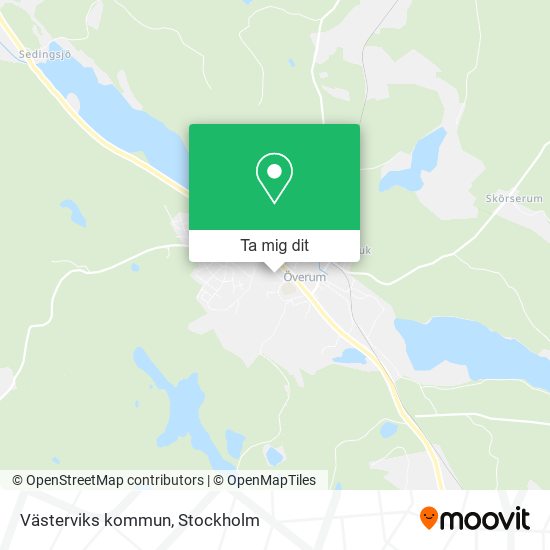 Västerviks kommun karta