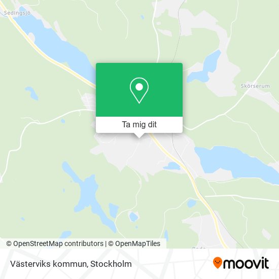 Västerviks kommun karta