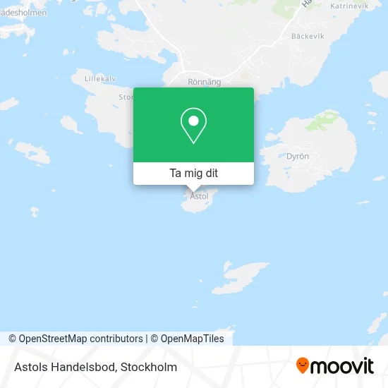 Astols Handelsbod karta