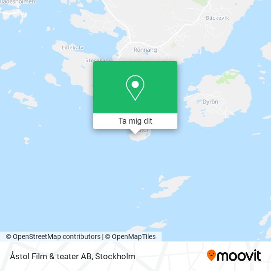 Åstol Film & teater AB karta