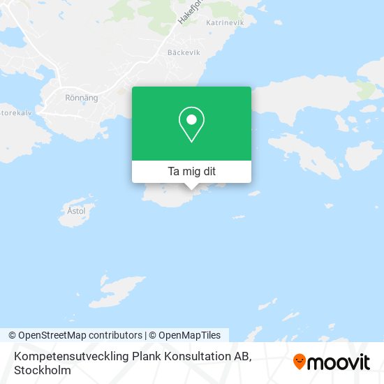 Kompetensutveckling Plank Konsultation AB karta