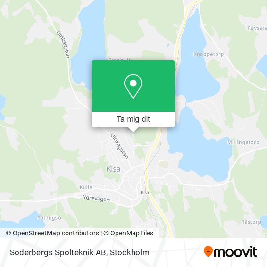 Söderbergs Spolteknik AB karta