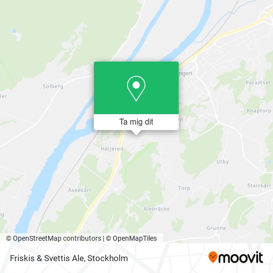 Friskis & Svettis Ale karta