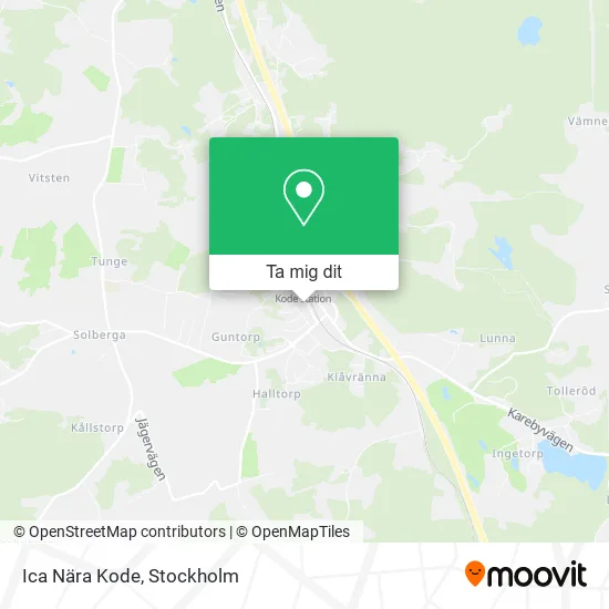 Ica Nära Kode karta