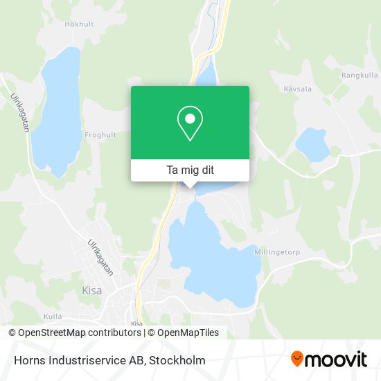 Horns Industriservice AB karta