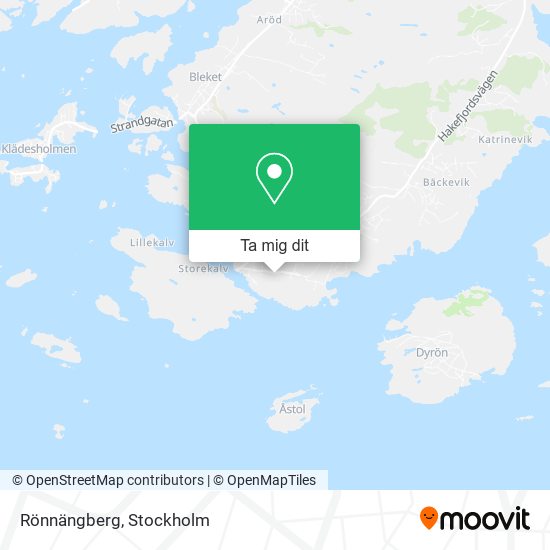 Rönnängberg karta