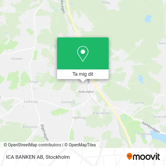 ICA BANKEN AB karta