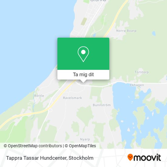 Tappra Tassar Hundcenter karta