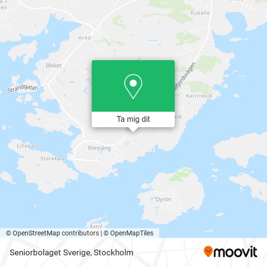Seniorbolaget Sverige karta
