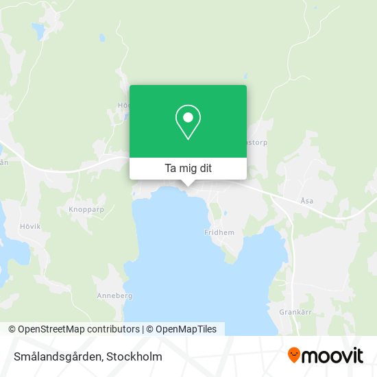 Smålandsgården karta