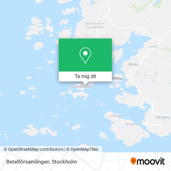 Betelförsamlingen karta