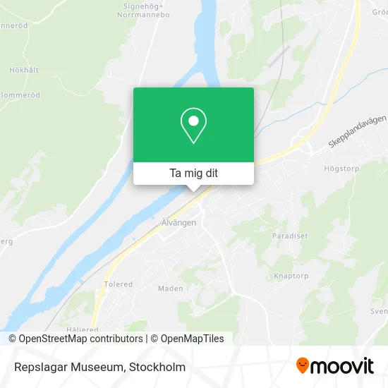 Repslagar Museeum karta