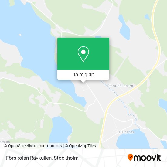Förskolan Rävkullen karta