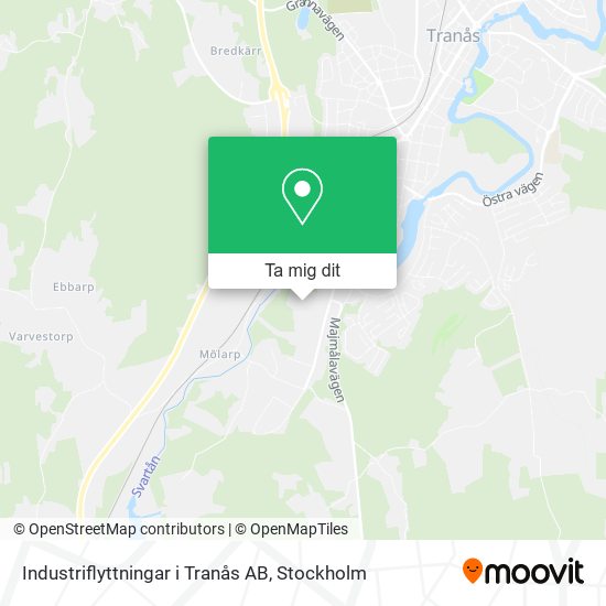 Industriflyttningar i Tranås AB karta