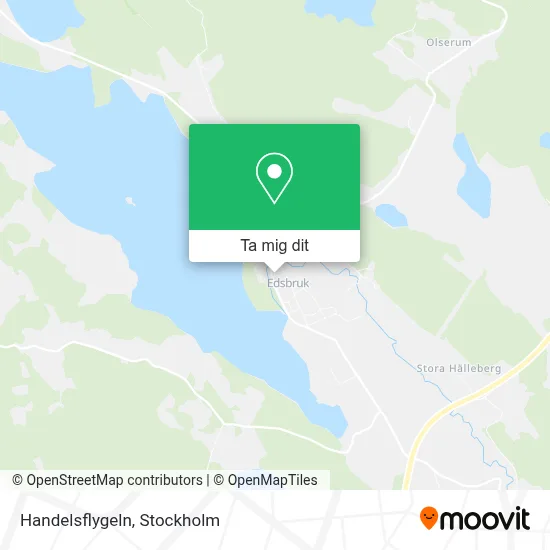 Handelsflygeln karta