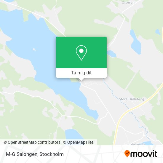 M-G Salongen karta