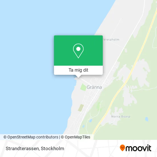 Strandterassen karta