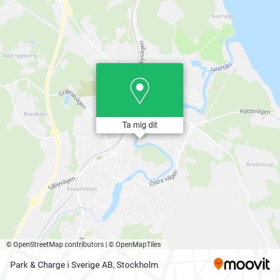 Park & Charge i Sverige AB karta