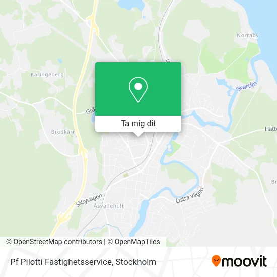 Pf Pilotti Fastighetsservice karta