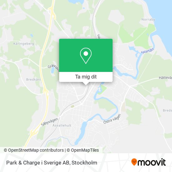 Park & Charge i Sverige AB karta