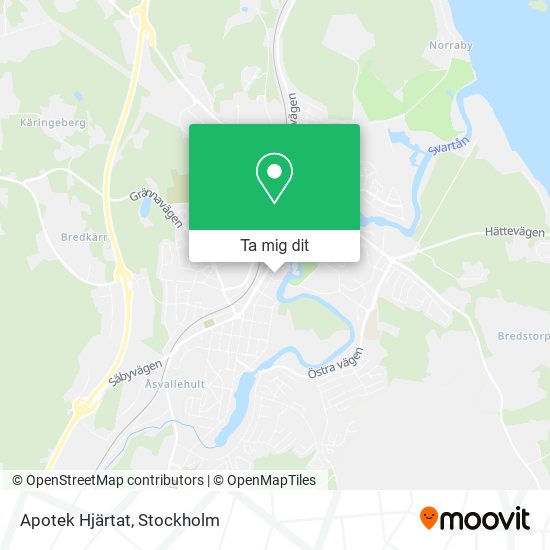 Apotek Hjärtat karta