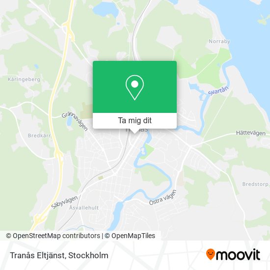 Tranås Eltjänst karta