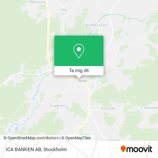 ICA BANKEN AB karta