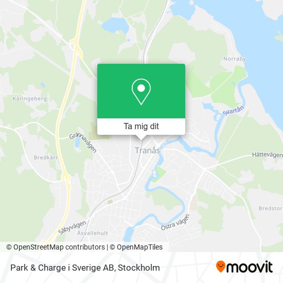 Park & Charge i Sverige AB karta