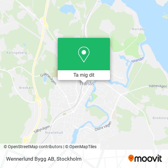 Wennerlund Bygg AB karta