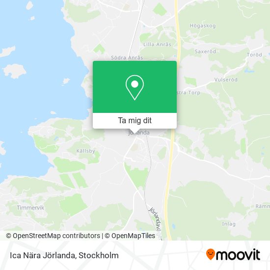 Ica Nära Jörlanda karta