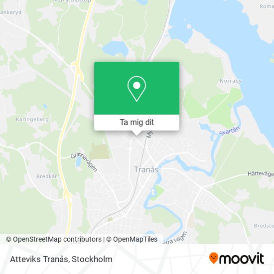 Atteviks Tranås karta