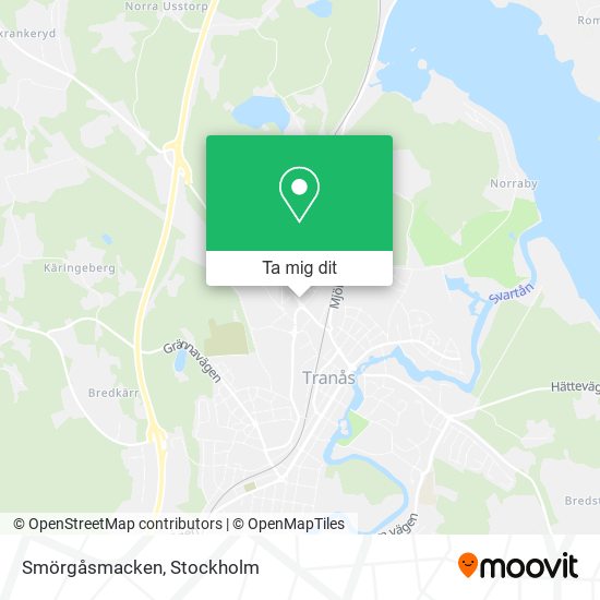 Smörgåsmacken karta