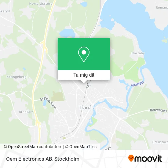 Oem Electronics AB karta