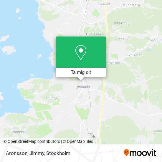 Aronsson, Jimmy karta