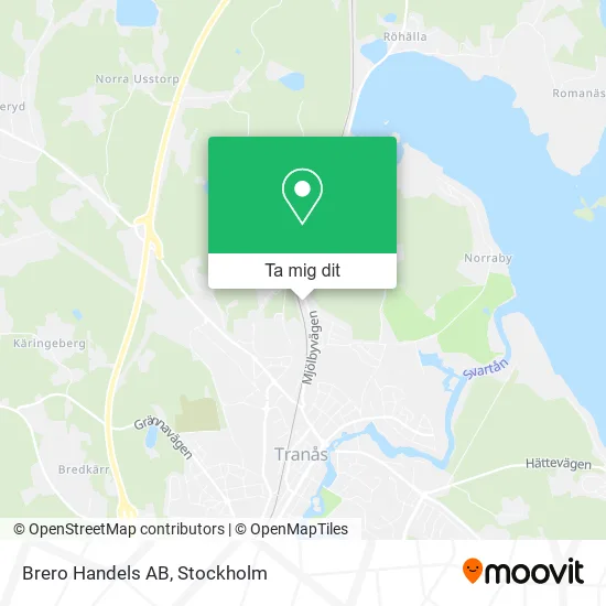 Brero Handels AB karta