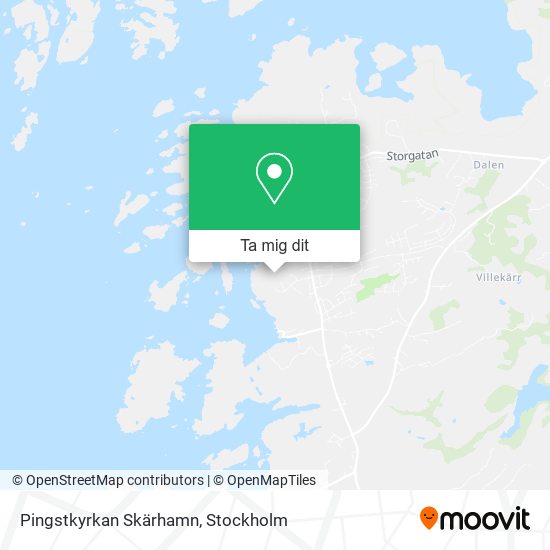 Pingstkyrkan Skärhamn karta