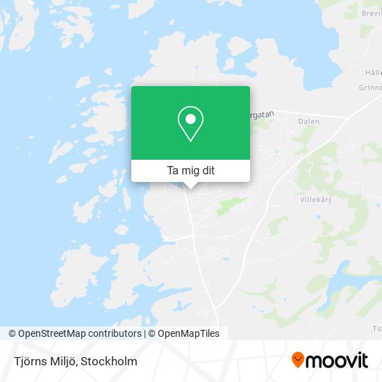 Tjörns Miljö karta