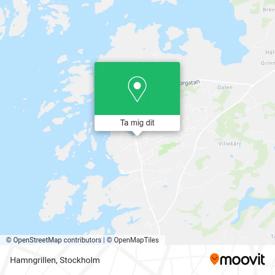 Hamngrillen karta