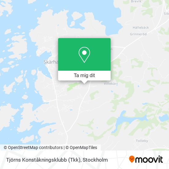 Tjörns Konståkningsklubb (Tkk) karta