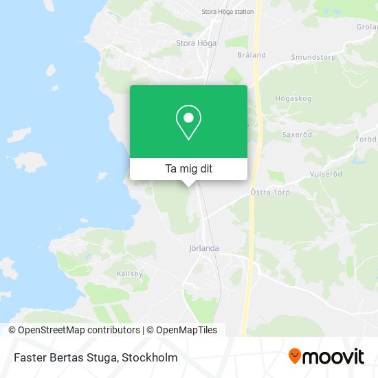 Faster Bertas Stuga karta