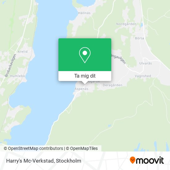 Harry's Mc-Verkstad karta