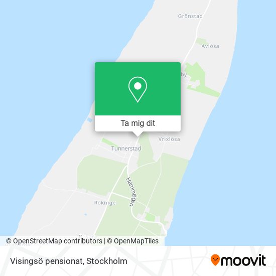 Visingsö pensionat karta