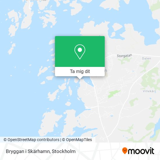 Bryggan i Skärhamn karta