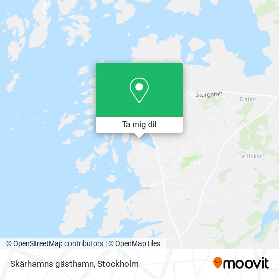 Skärhamns gästhamn karta