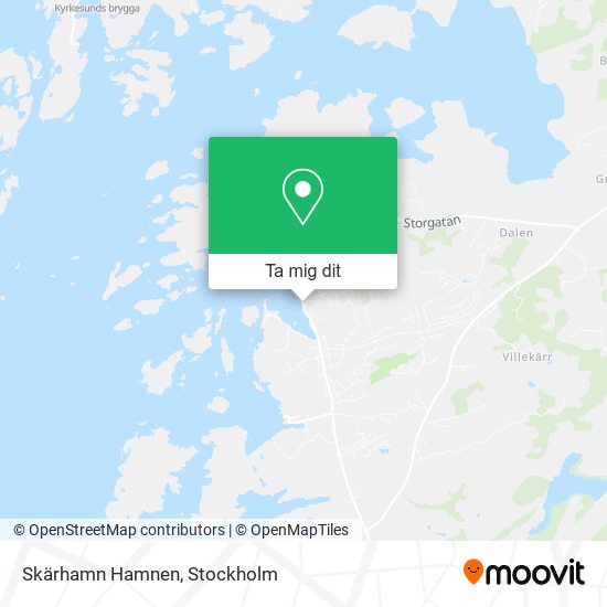 Skärhamn Hamnen karta