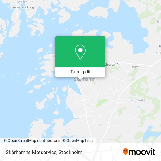 Skärhamns Matservice karta