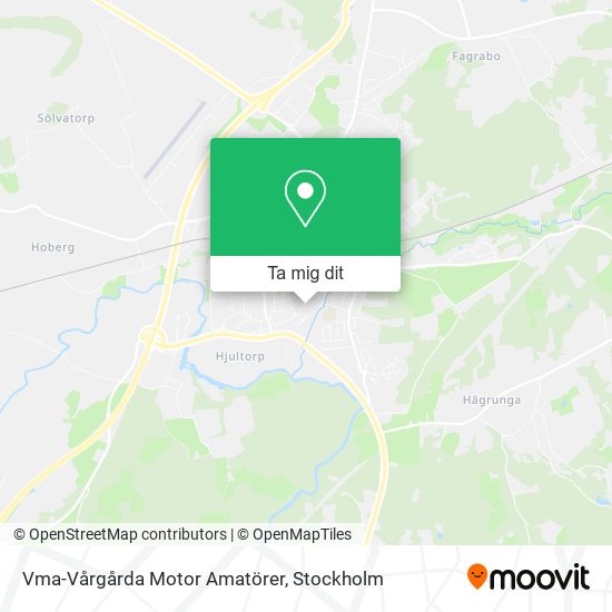 Vma-Vårgårda Motor Amatörer karta