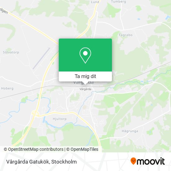 Vårgårda Gatukök karta