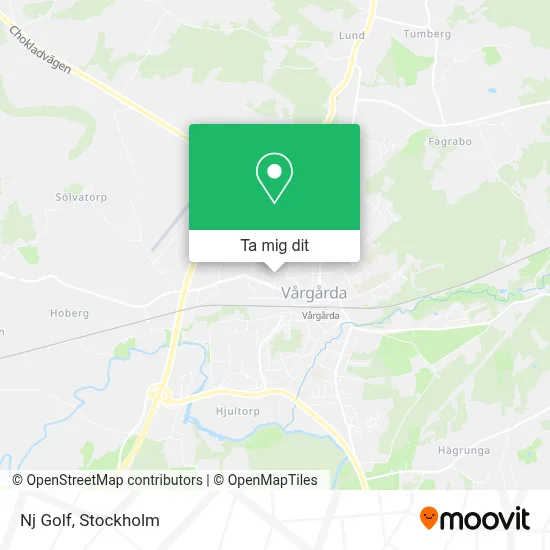 Nj Golf karta