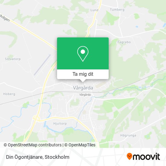 Din Ögontjänare karta